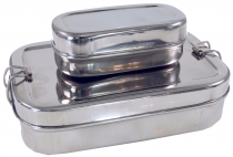 Stainless steel lunch box, breakfast box, lunch box, snack box 2è..