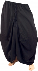 Hippie skirt Aladin culottes skirt - black