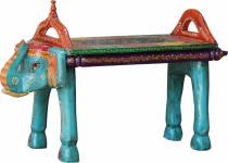 Vintage bench, hall bench, side table in elephant shape - model 2..