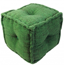Kilim seat pouf, stool, cube - Model 3