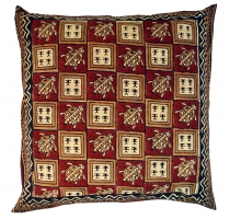 XL cushion cover block print, cushion cover ethnic, decorative cu..