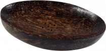Coconut wood soap dish oval