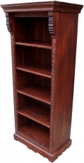 Elaborately decorated bookcase in vintage look - model 5