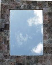 Lava stone mirror - 75*60 cm