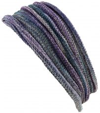 Magic Hairband, Dread Wrap, Scarf, Headband - Hairband purple