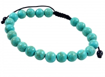Mala Buddha Bracelet turquoise, hand mala - Model 17