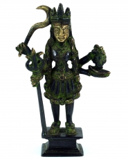 Brass figure, statue Kali 19 cm - motif 1