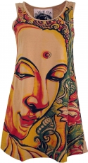Mirror Top, Longshirt, Mini Dress - Dreaming Buddha/beige
