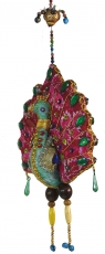 Mobile colorful decorative bird from India - peacock 1