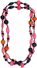Costume jewellery, Boho pearl necklace - Model 8