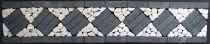 Mosaic tiles border - Design 1
