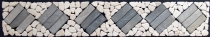 Mosaic tiles border - Design 4