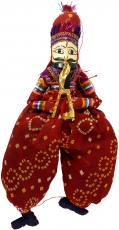 Rajasthan puppet doll - Arun Jodhpur/red