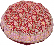 Round cushion cover block print, cushion cover ethno, decorative ..