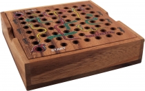 board game, wooden parlour game - snake on the ladder