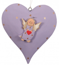 Guardian angel, Christmas angel, Christmas tree decoration heart ..