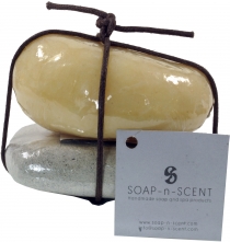 Soap set Soap on the Rock, 90 g soap on pumice stone, Fair Trade ..