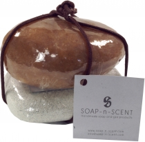Soap set Soap on the Rock, 90 g soap on pumice stone, Fair Trade ..
