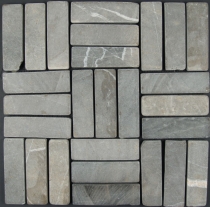 Rods mosaic tiles of marble (P-06) - Design 10