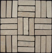 Stick mosaic marble tiles (P-05) - Design 12