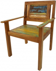Recycled teak chair - model 15