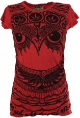 Sure T-shirt Owl - red