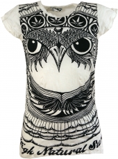 Sure T-shirt Owl - white