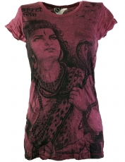 Sure T-shirt Shiva - bordeaux