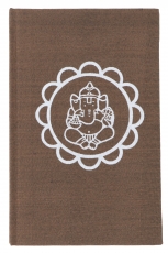 Notebook, Diary - Ganesh Mandala brown