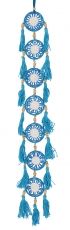 Dream catcher necklace - light blue