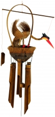 Exotic bamboo wind chime - bird wind chime