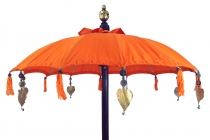 Ceremonial umbrella, asian decorative umbrella - orange